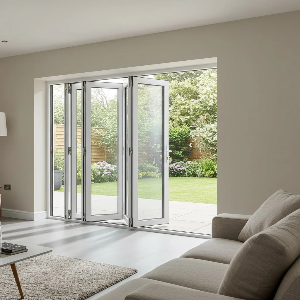 upvc-folding-doors أبواب -modern