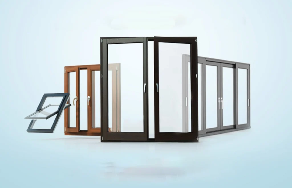 أنظمة نوافذ وأبواب UPVC - تصميمات متعددة